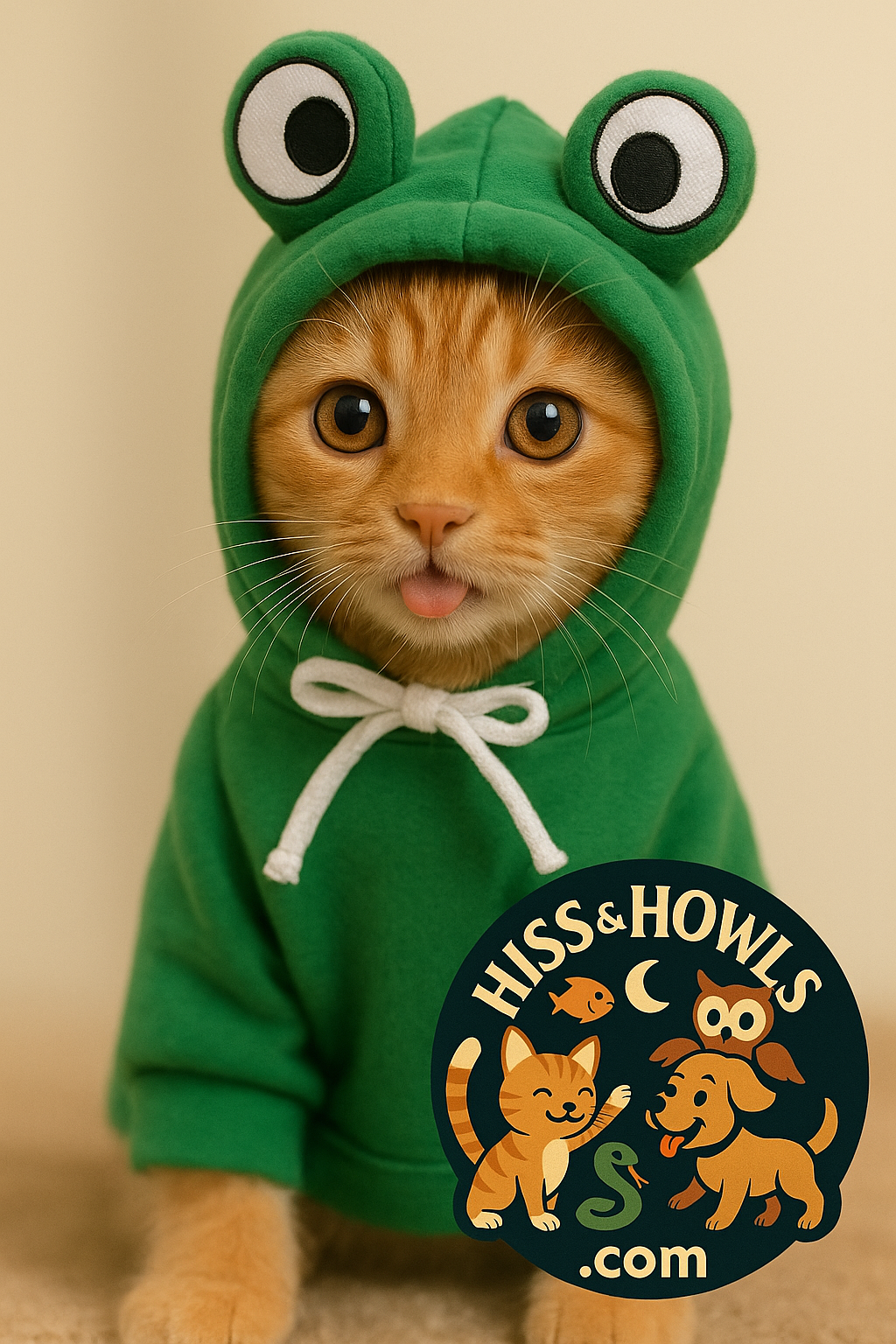 Dog/Cat Carrot and Frog Jacket