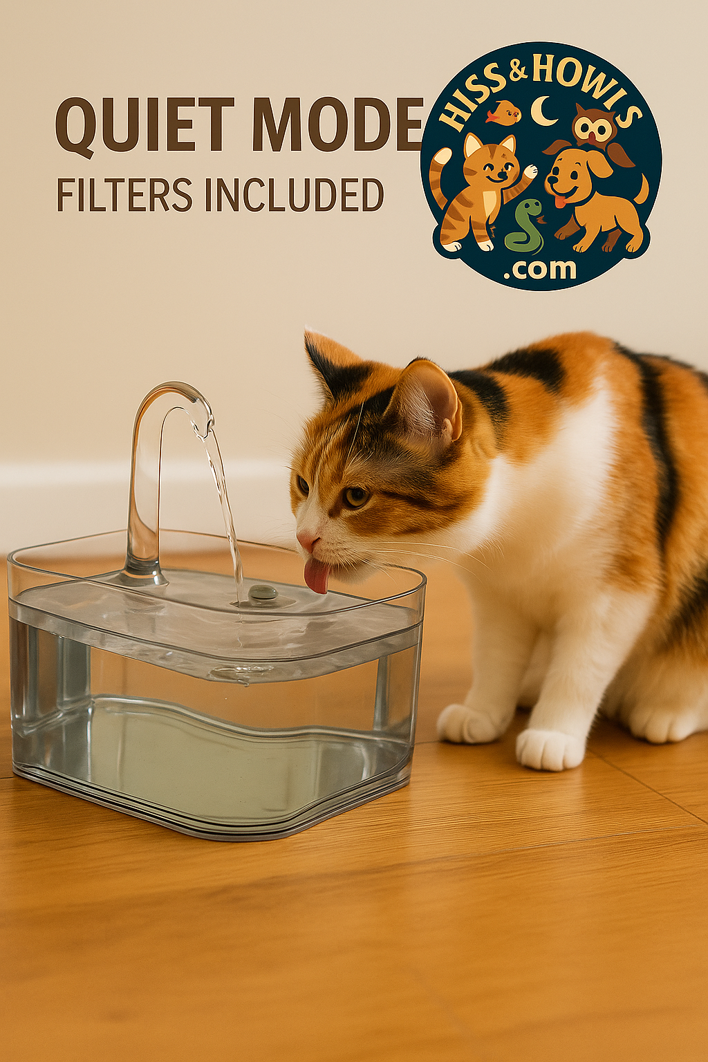 Quiet Cat/Dog Drinker