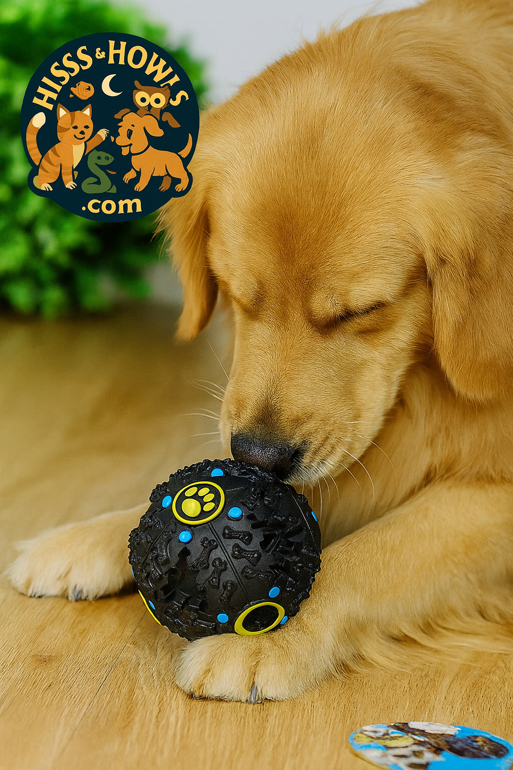 Squeaky Ball / Food Dropper