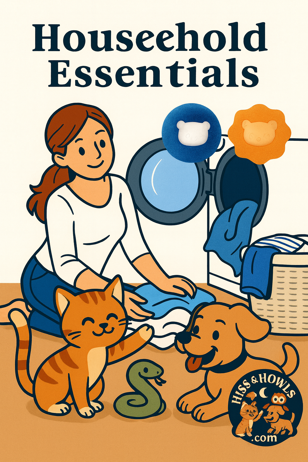 Pet Hair Laundry Balls