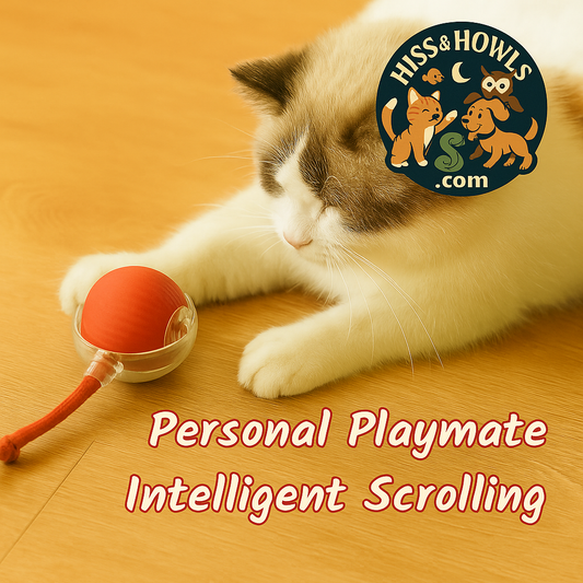Hairless Intelligent Scrolling Cat Toy