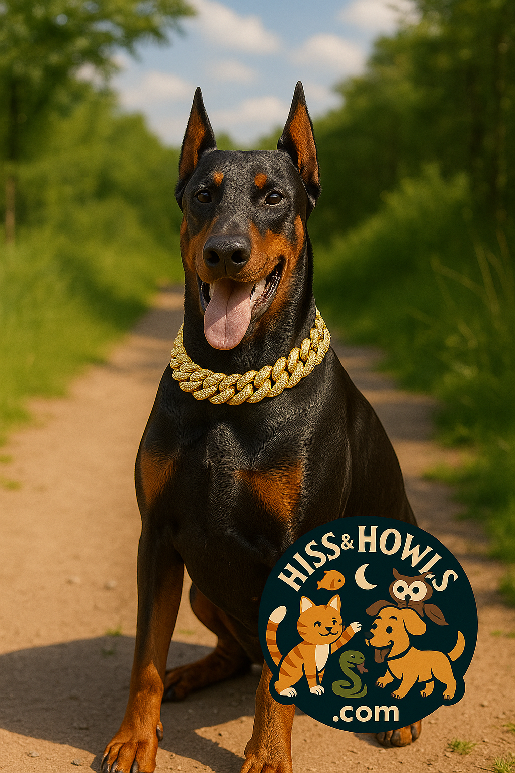 Dog Gold/Silver Bling