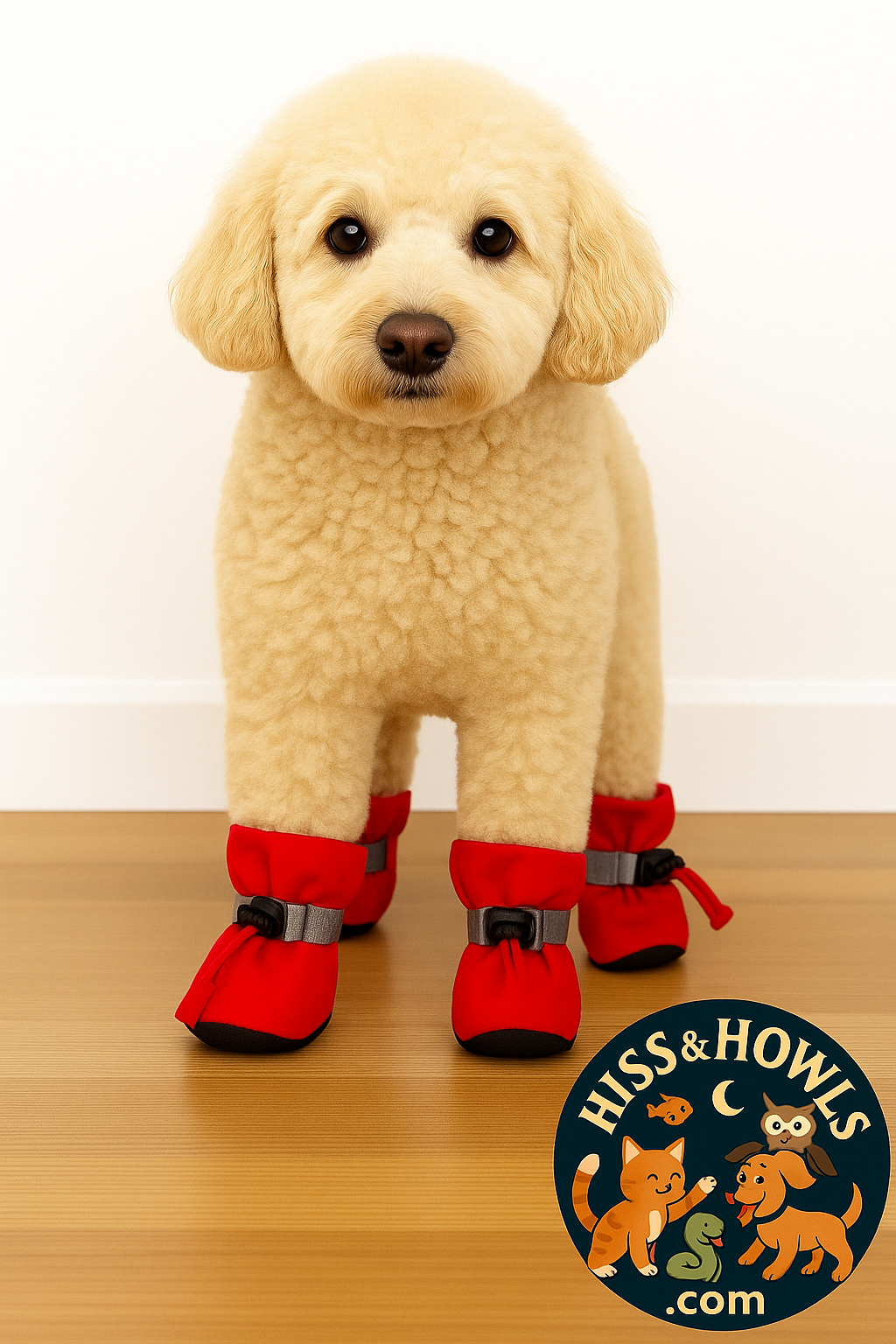 Dog Waterproof Winter Warm Slide Resistant Muffs