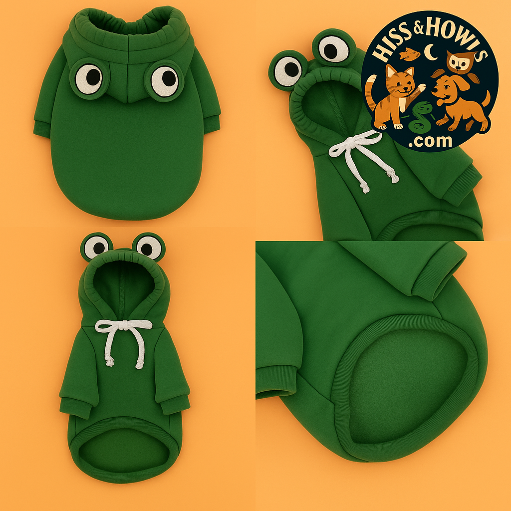 Dog/Cat Carrot and Frog Jacket