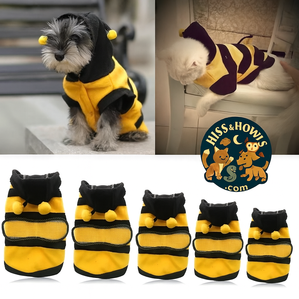 Dog/Cat Bumble Bee Jacket