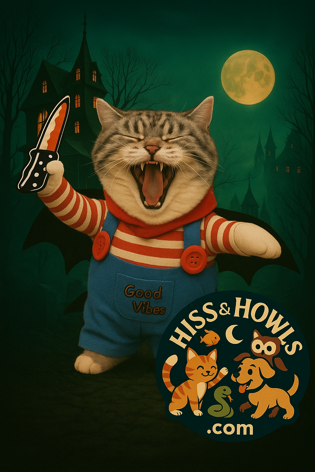 Cat/Dog Chucky Costume